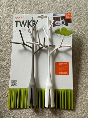 Boon TWIG Drying Rack Accessory - White & Gray